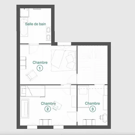 Spacieuse demeure Albigeoise 5 pers + patio privé Albi